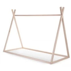Childhome Tipi De Lit Bébé 90 X 200 Cm Naturel