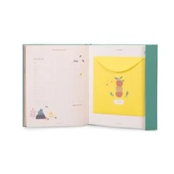 Moulin Roty Livre De Naissance Pomme Des Bois -Joli Nid Magasin livre de naissance pomme des bois 80 pages moulin roty OD