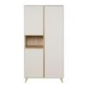 Armoire 3 Portes 1 Niche Loft - Argile -Joli Nid Magasin loft armoire argile quax OA