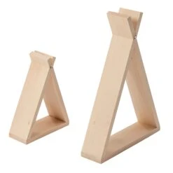 Lot De 2 étagères Tipi Brut -Joli Nid Magasin lot de 2 etageres tipi brut combelle OF
