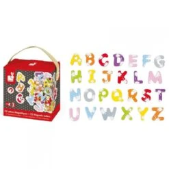 Janod Lot De 52 Lettres Magnétiques Splash