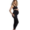 Carriwell Legging Grossesse Sans Couture Noir Taille L -Joli Nid Magasin maternity support leggings recycled black l carriwell OA