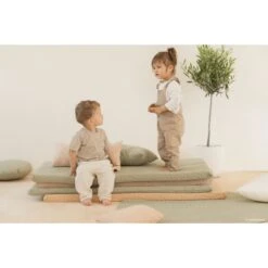 Matelas De Sol Monaco Linden Green -Joli Nid Magasin mattress monaco 128x68x4 linden green nobodinoz OG