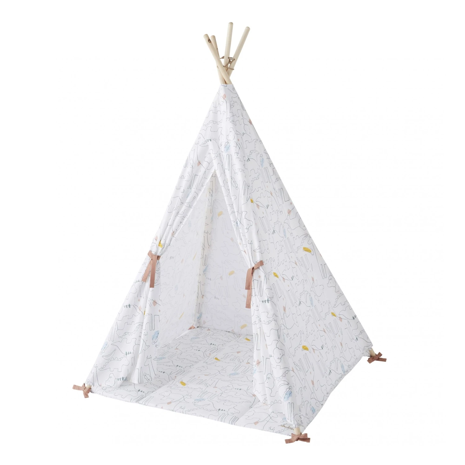 Tipi Avec Tapis De Jeu Beige 3 Tipi Avec Tapis De Jeu Beige