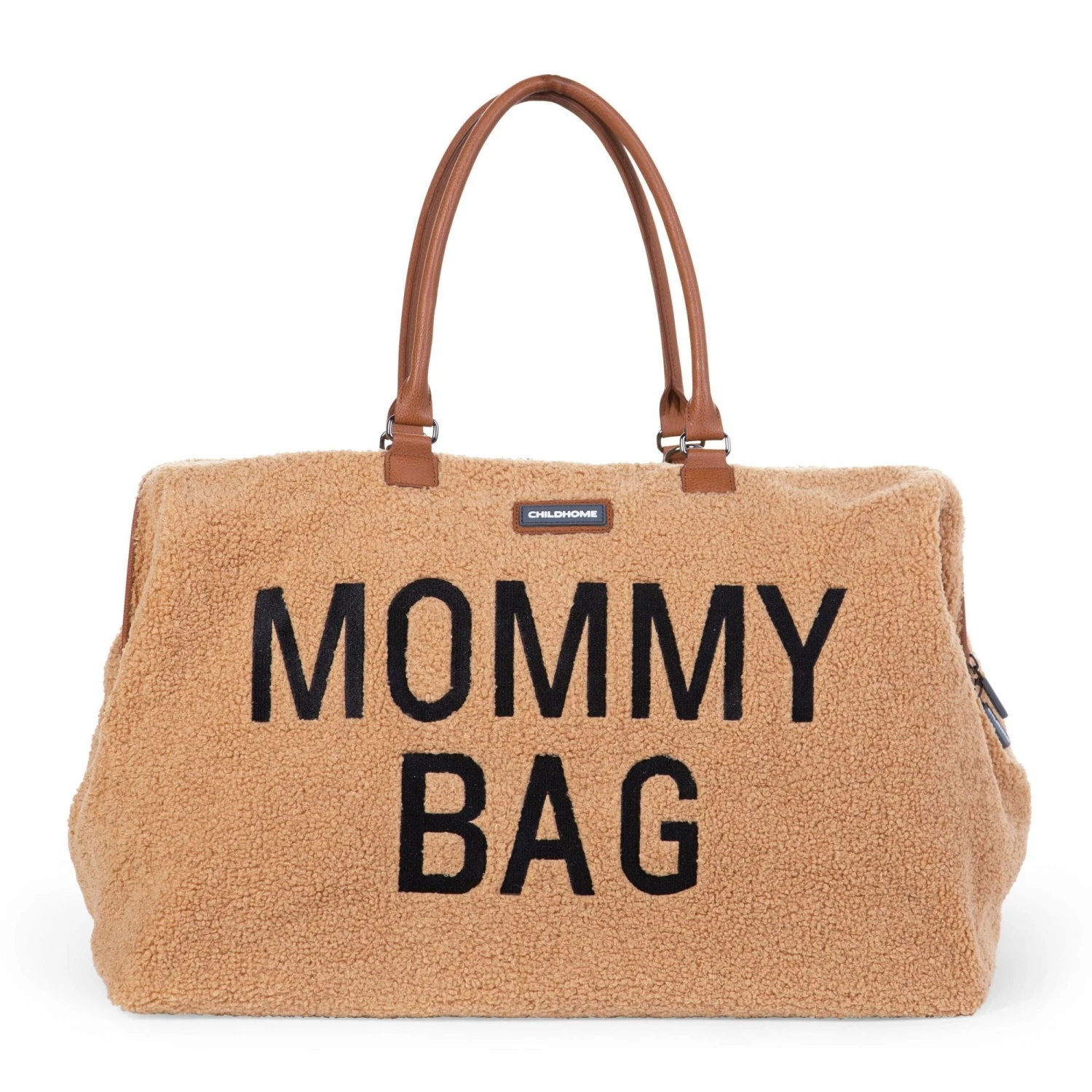 Childhome Sac à Langer Mommy Bag Teddy Beige 3 Childhome Sac à Langer Mommy Bag Teddy Beige