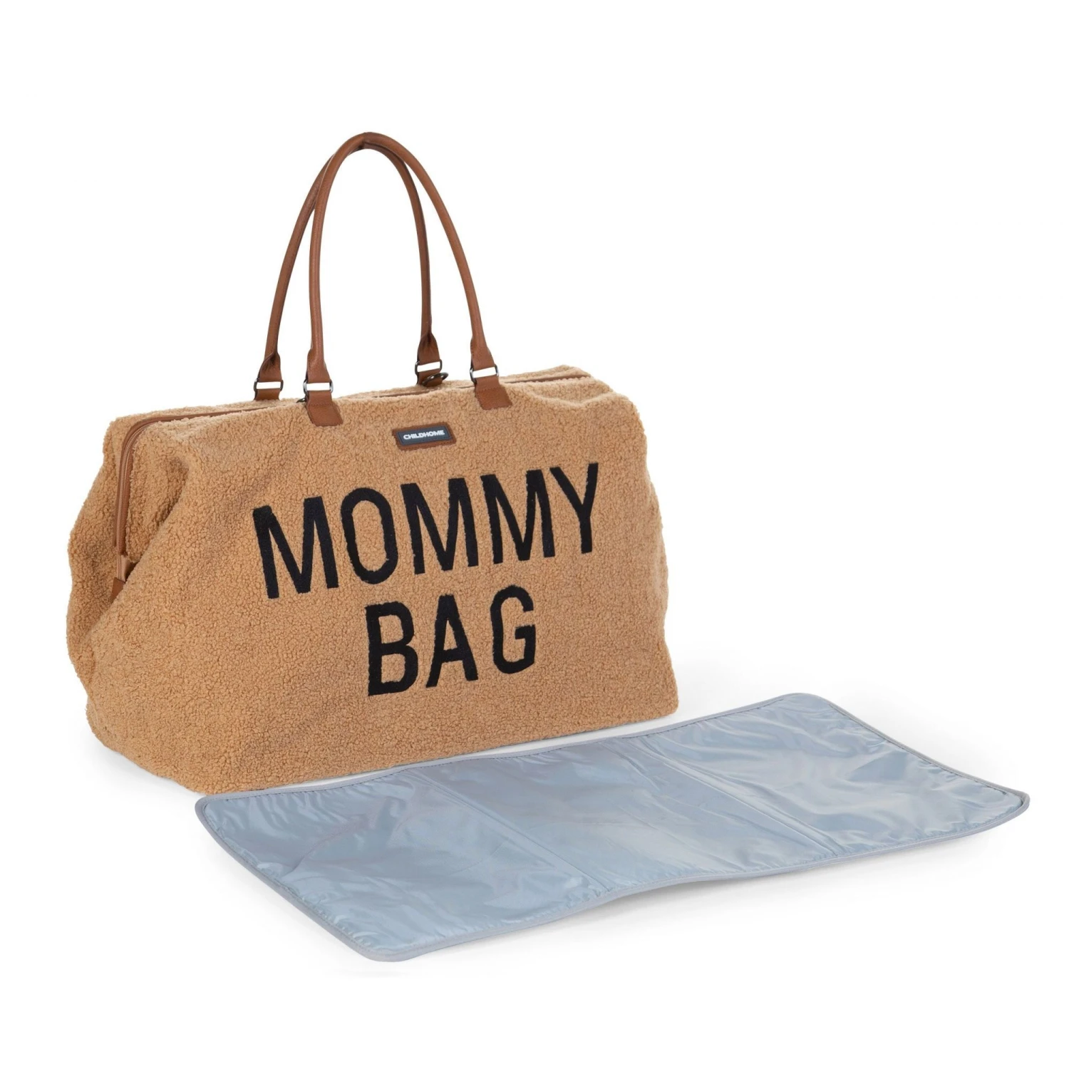 Childhome Sac à Langer Mommy Bag Teddy Beige 4 Childhome Sac à Langer Mommy Bag Teddy Beige – Image 2