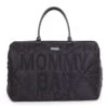 Childhome Sac à Langer Mommy Bag Matelassé Noir 1 Childhome Sac à Langer Mommy Bag Matelassé Noir -Joli Nid Magasin mommy bag puffered noir childhome OA