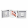 Cadre Empreinte Bébé 3 Volets My Baby Style Gris -Joli Nid Magasin my baby style grey double baby art OA