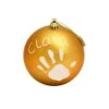 Boule De Noël Empreinte Or -Joli Nid Magasin my christmas fairy or boule de noel 2015 baby art OA