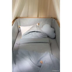 Nid D'ange Passegiata 0-6 Mois Willow Soft Blue -Joli Nid Magasin new passegiata footmuff 0 6 months willow soft blue nobodinoz OE