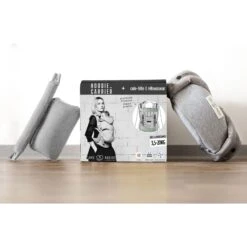 Pack évolution Porte Bébé Hoodiecarrier Gris Athlétique -Joli Nid Magasin pack evolution hoodiecarrier gris athletique love radius OD