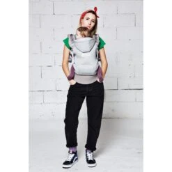 Pack évolution Porte Bébé Hoodiecarrier Gris Athlétique -Joli Nid Magasin pack evolution hoodiecarrier gris athletique love radius OF