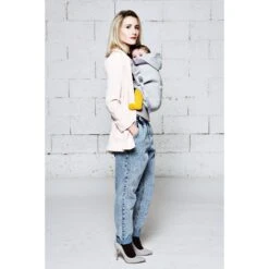 Pack évolution Porte Bébé Hoodiecarrier Gris Athlétique -Joli Nid Magasin pack evolution hoodiecarrier gris athletique love radius OH