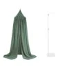 Jollein Pack Ciel De Lit Vintage 245 Cm Ash Green + Flèche De Lit Blanche 2 Jollein Pack Ciel De Lit Vintage 245 Cm Ash Green + Flèche De Lit Blanche -Joli Nid Magasin pack jollein OA