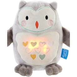 Tommee Tippee Peluche D'aide Au Sommeil Rechargeable Grofriend - Ollie La Chouette -Joli Nid Magasin peluche aide au sommeil grofriend rechargeable ollie la chouette gro OD