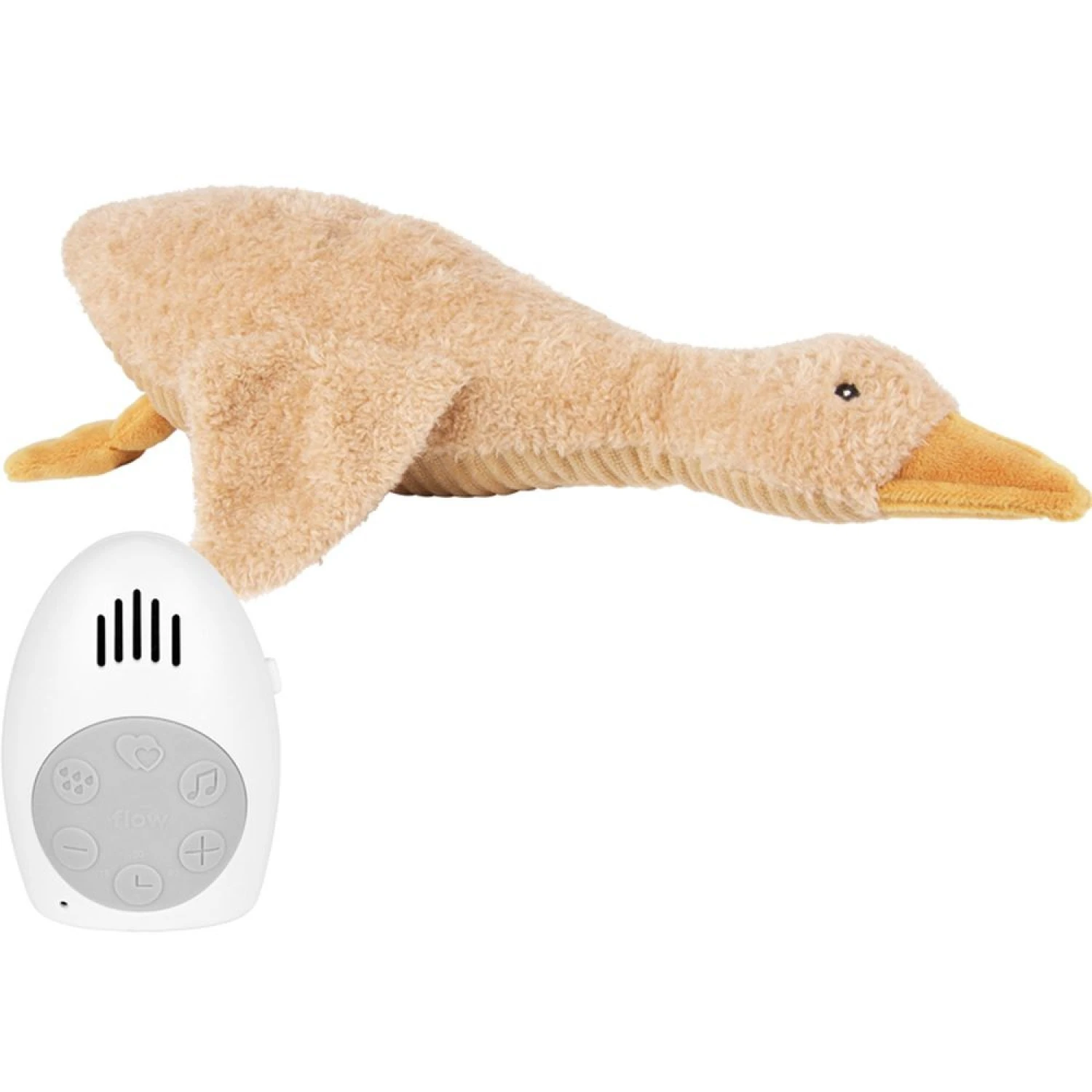 Peluche Douce Bruit Blanc Liva L'oie Marron 4 Peluche Douce Bruit Blanc Liva L'oie Marron – Image 2