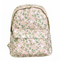 A Little Lovely Company Petit Sac Ă Dos Fleurs Rose