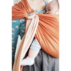 Petite écharpe De Portage Sans Nœud Nude Et Caramel 13 Petite écharpe De Portage Sans Nœud Nude Et Caramel -Joli Nid Magasin petite echarpe sans noeud nudecaramel love radius OD