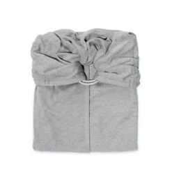 Petite écharpe De Portage Sans Noeud Gris Chiné