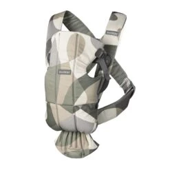 BabyBjörn Porte Bébé Mini Coton Kaki Vert