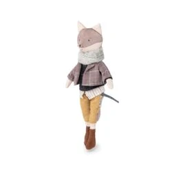 Moulin Roty Poupée La Petite école De Danse - Renard Justin -Joli Nid Magasin poupee renard justin la petite ecole de danse moulin roty OC