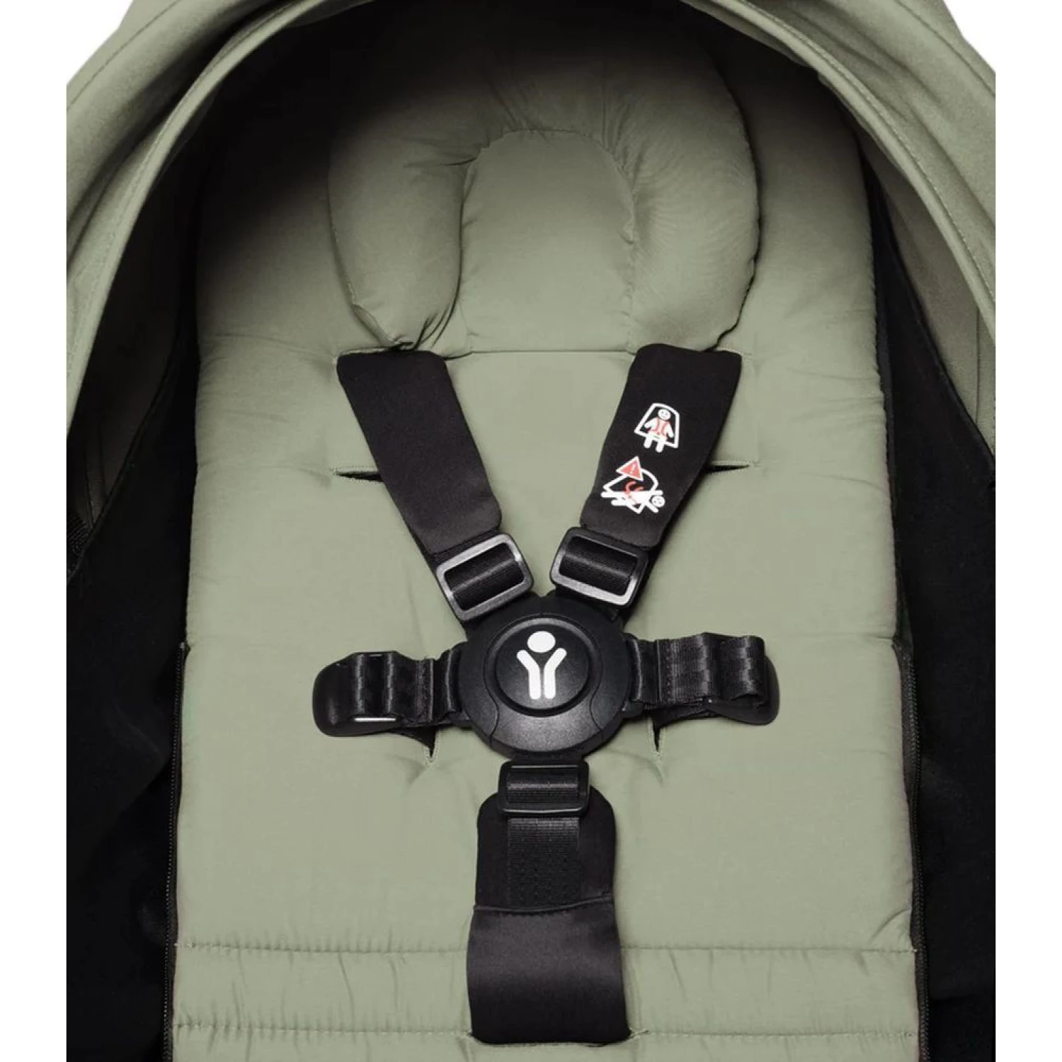 Babyzen Poussette YOYO² Pack 0+ Et 6+ - Châssis Blanc - Olive 8 Babyzen Poussette YOYO² Pack 0+ Et 6+ - Châssis Blanc - Olive – Image 6