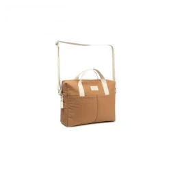 Sac à Langer Gala Nid D'abeille Caramel -Joli Nid Magasin sac a langer impermeable gala 35x27x14 caramel nobodinoz OD