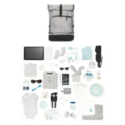 BabyMoov Sac à Dos à Langer Le Sancy Smokey -Joli Nid Magasin sac a langer le sancy smokey babymoov OF