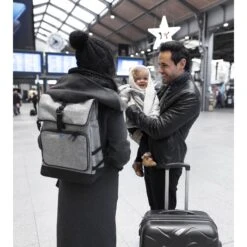 BabyMoov Sac à Dos à Langer Le Sancy Smokey -Joli Nid Magasin sac a langer le sancy smokey babymoov OH