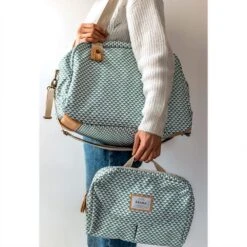 Beaba Sac à Langer Genève II Sage Green 9 Beaba Sac à Langer Genève II Sage Green -Joli Nid Magasin sac geneve ii play print sage green beaba OC