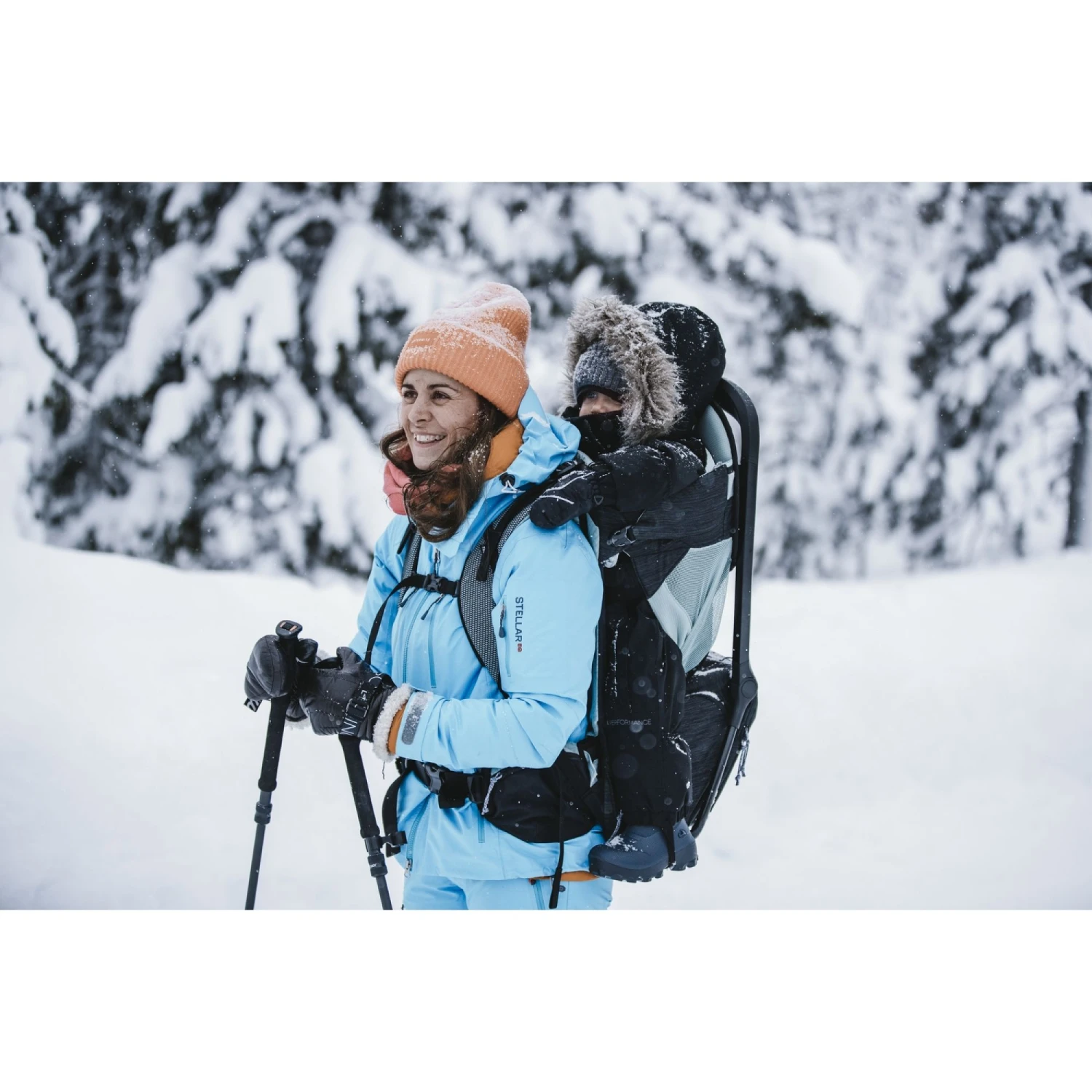 Thule Porte-bébé Sapling - Black 4 Thule Porte-bébé Sapling - Black – Image 2