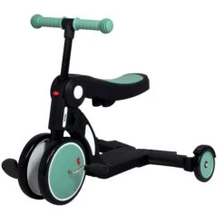 Scootizz,draisienne évolutive 5 En 1 Avec Barre De Poussée Adulte Verte -Joli Nid Magasin scootizzdraisienne evolutive 5 en 1 avec barre de poussee adulte looping 309191 OC