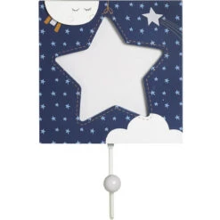 Lot De 3 Patères Merlin -Joli Nid Magasin set de 3 pateres 12x12 cm photo 82x102 cm merlin sauthon deco OC