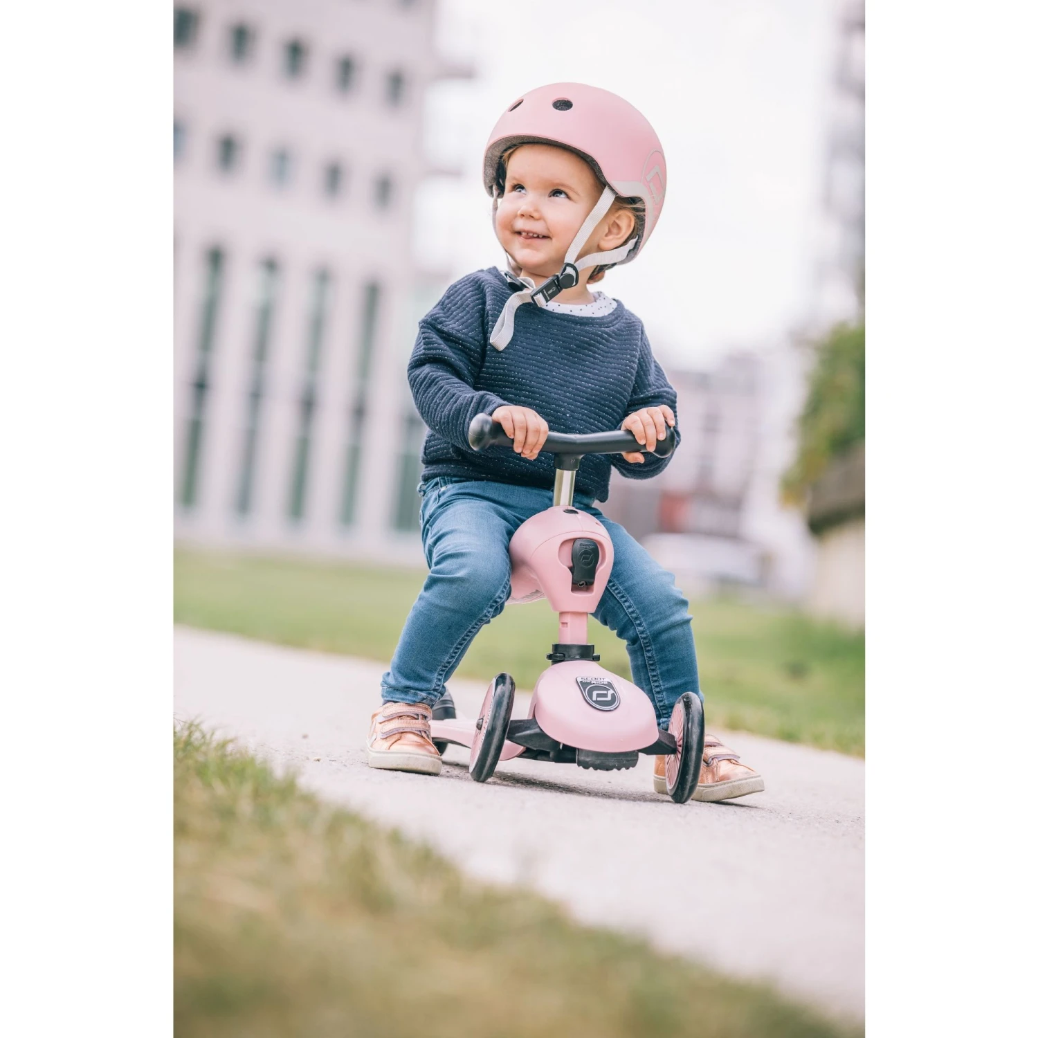 Scoot & Ride Casque Pour Enfant Taille XS Beige 8 Scoot & Ride Casque Pour Enfant Taille XS Beige – Image 6