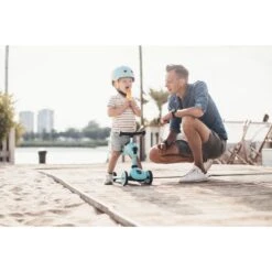 Scoot & Ride Casque Pour Enfant Taille XS Bleu Acier -Joli Nid Magasin sr casque xs bleu acier scoot ride OE