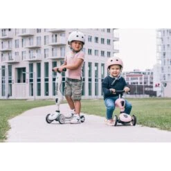 Scoot & Ride Casque Pour Enfant Taille XS Bleu Acier -Joli Nid Magasin sr casque xs bleu acier scoot ride OF
