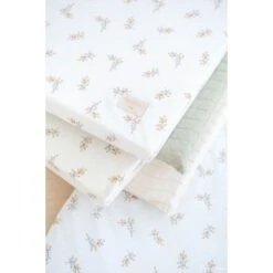 Matelas De Sol Coton Bio St Barth - Flore -Joli Nid Magasin st barth mattress 60x120x4 nobodinoz OC