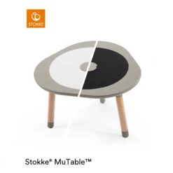Stokke Table De Jeu MuTable Grey -Joli Nid Magasin stokke mutable dove grey stokke OC