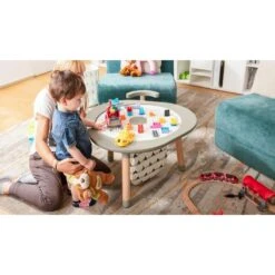 Stokke Table De Jeu MuTable Grey -Joli Nid Magasin stokke mutable dove grey stokke OD