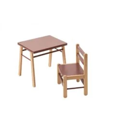 Petite Table Enfant Gabriel Hybride Vieux Rose -Joli Nid Magasin table enfant gabriel hybride vieux rose combelle OI