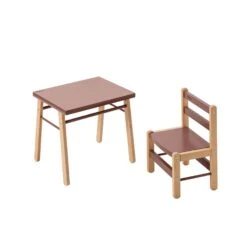 Petite Table Enfant Gabriel Hybride Vieux Rose -Joli Nid Magasin table enfant gabriel hybride vieux rose combelle OJ