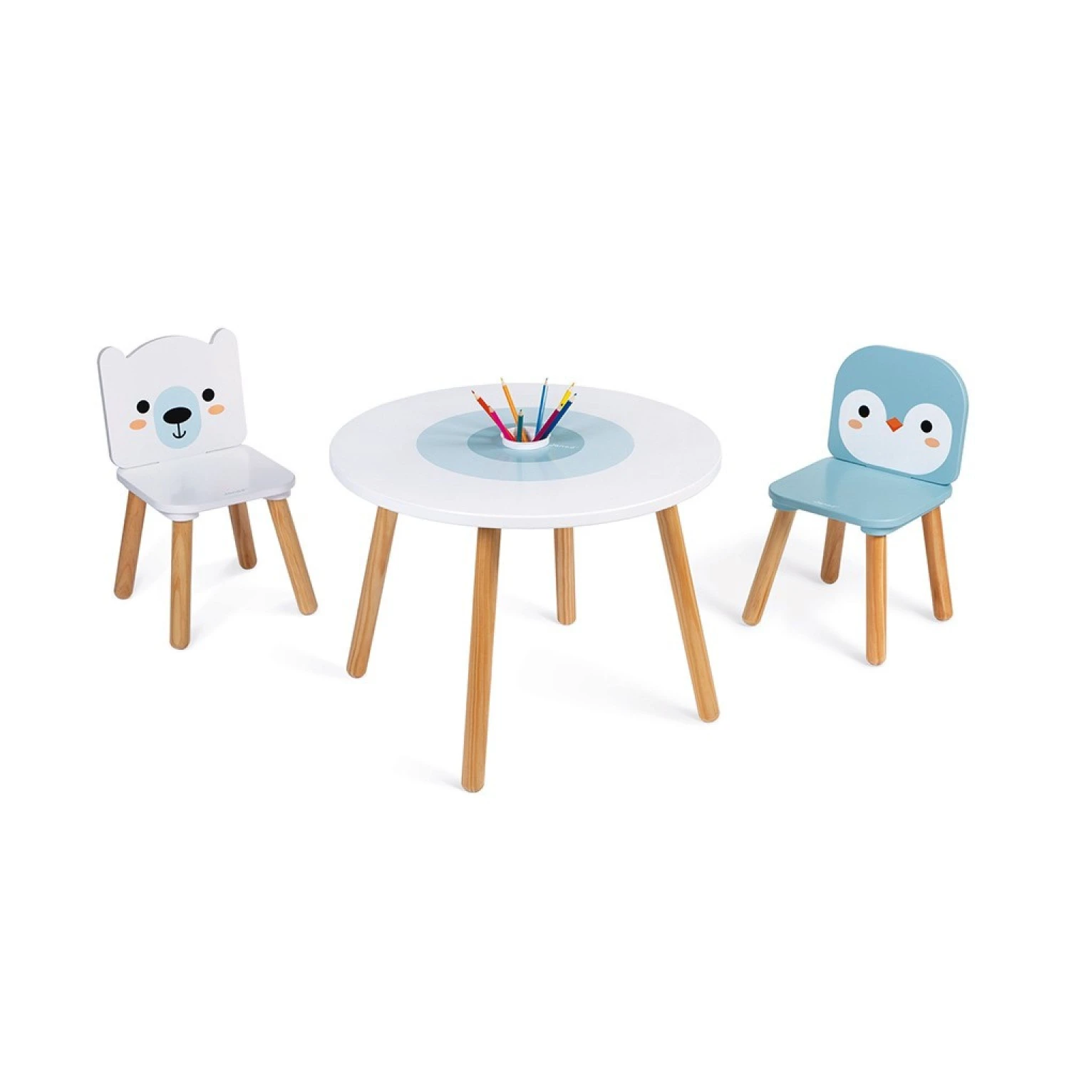 Janod Table Et Chaises En Bois Enfant Banquise 3 Janod Table Et Chaises En Bois Enfant Banquise