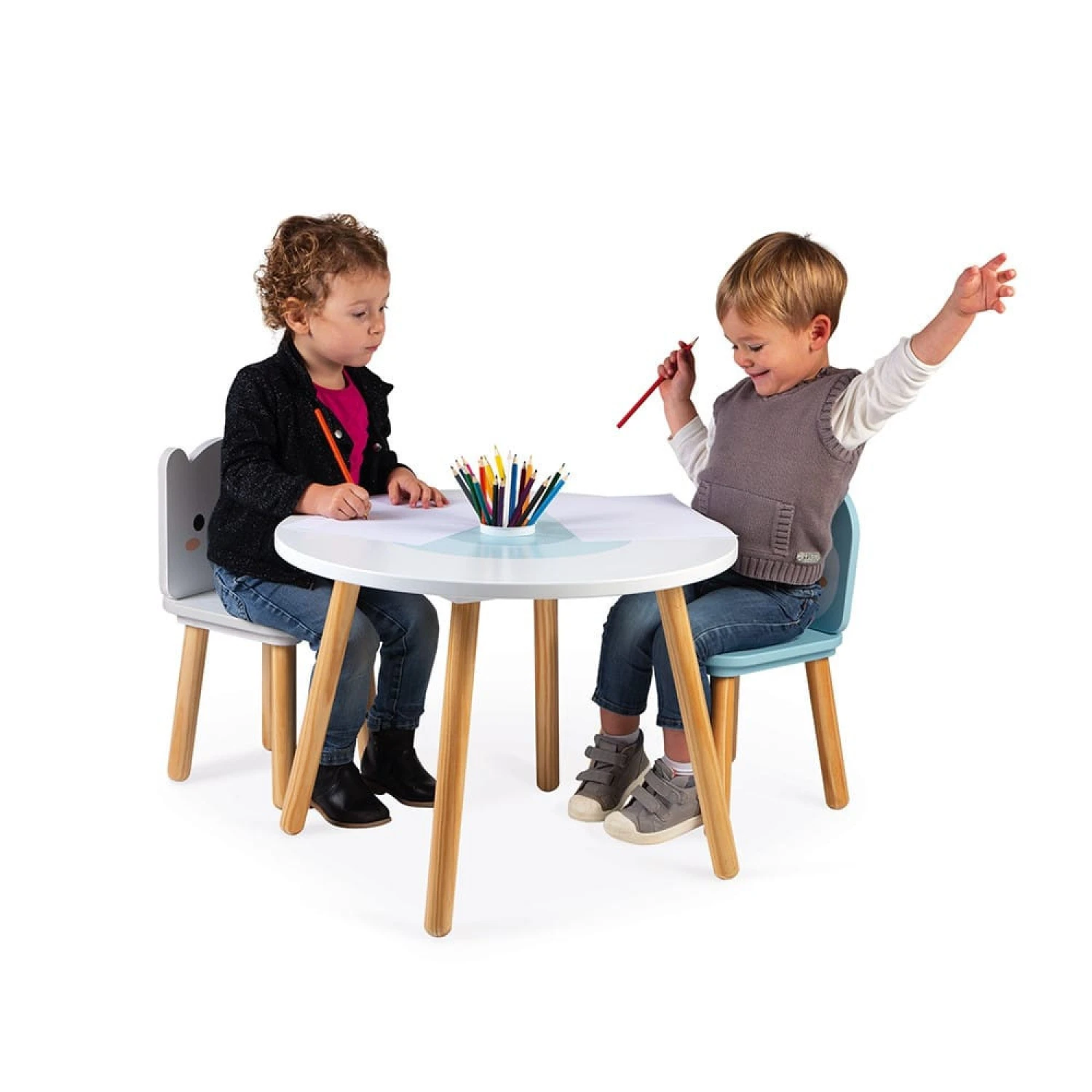 Janod Table Et Chaises En Bois Enfant Banquise 4 Janod Table Et Chaises En Bois Enfant Banquise – Image 2