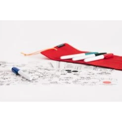 Tapis à Dessiner Effaçable En Silicone + 4 Feutres - DINOSAURES -Joli Nid Magasin tapis a dessiner effacable en silicone 4 feutres dinosaures prince lionheart OD