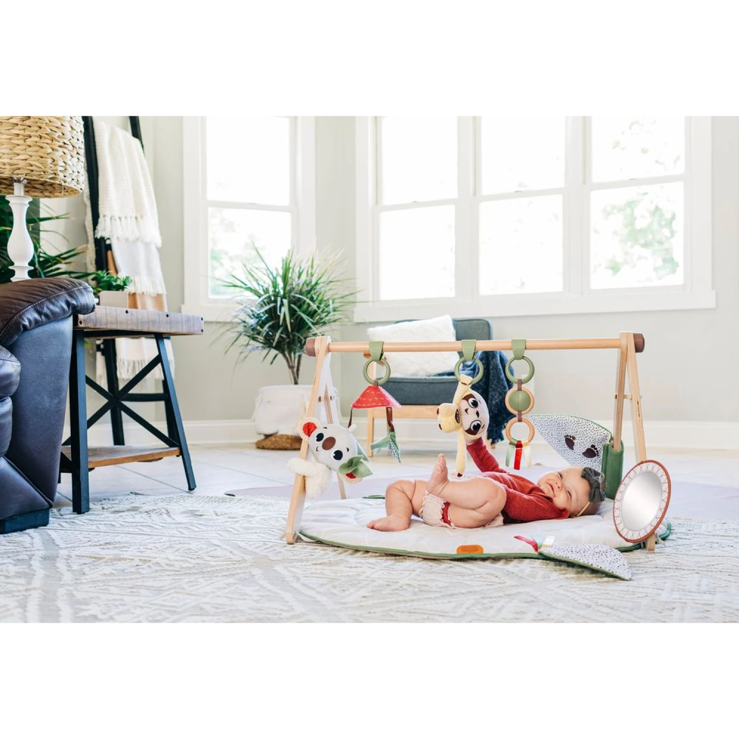 Tiny Love Tapis D'éveil Avec Arche En Bois Boho Chic 8 Tiny Love Tapis D'éveil Avec Arche En Bois Boho Chic – Image 6