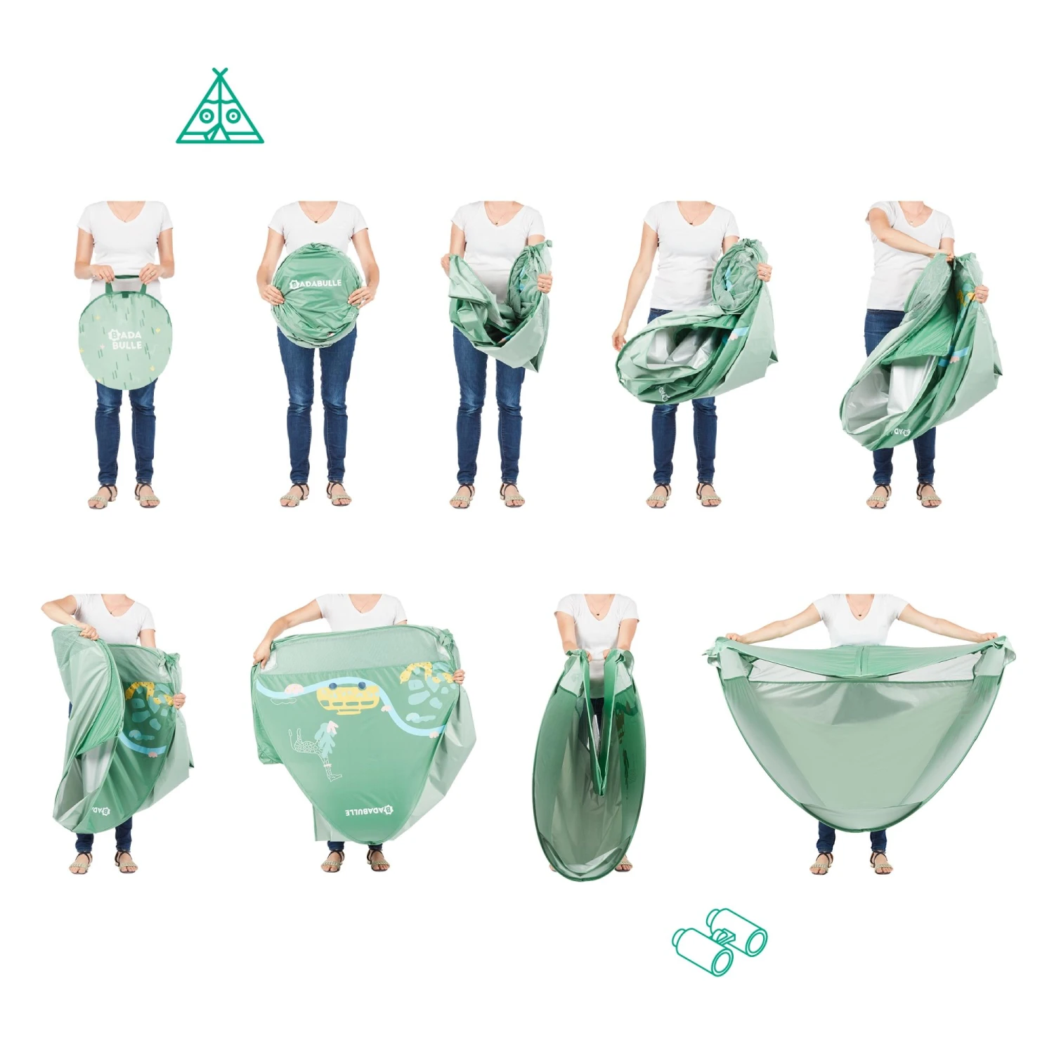 Badabulle Tente Anti UV Bébé 6 Badabulle Tente Anti UV Bébé – Image 4