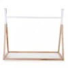 Childhome Tipi De Lit Bébé 70 X 140 Cm Naturel Et Blanc -Joli Nid Magasin tipi lit natblanc 70x140 child wood OA