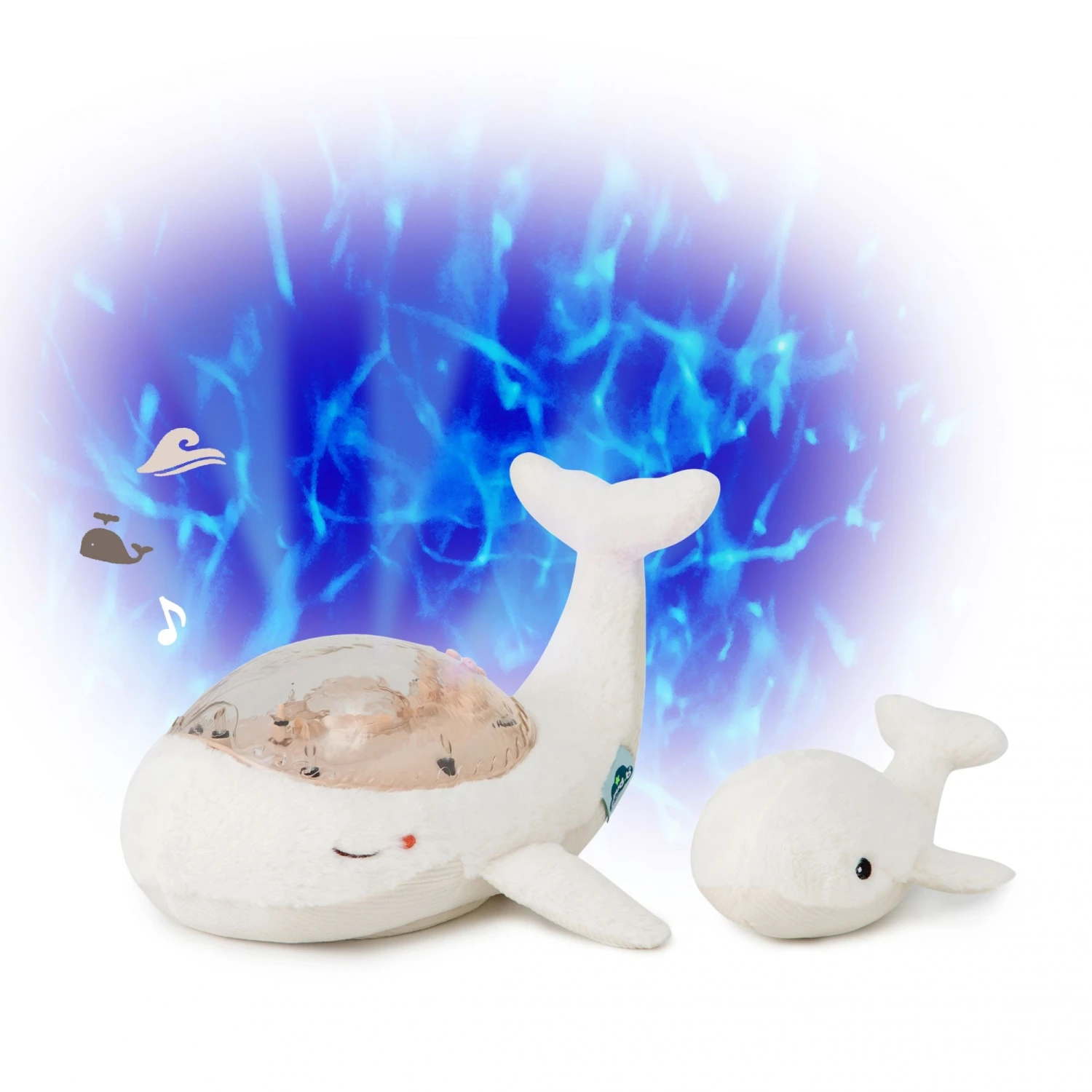 Cloud-B Veilleuse Bébé Projection Plafond Musicale Famille Baleine Tranquille Blanche 4 Cloud-B Veilleuse Bébé Projection Plafond Musicale Famille Baleine Tranquille Blanche – Image 2