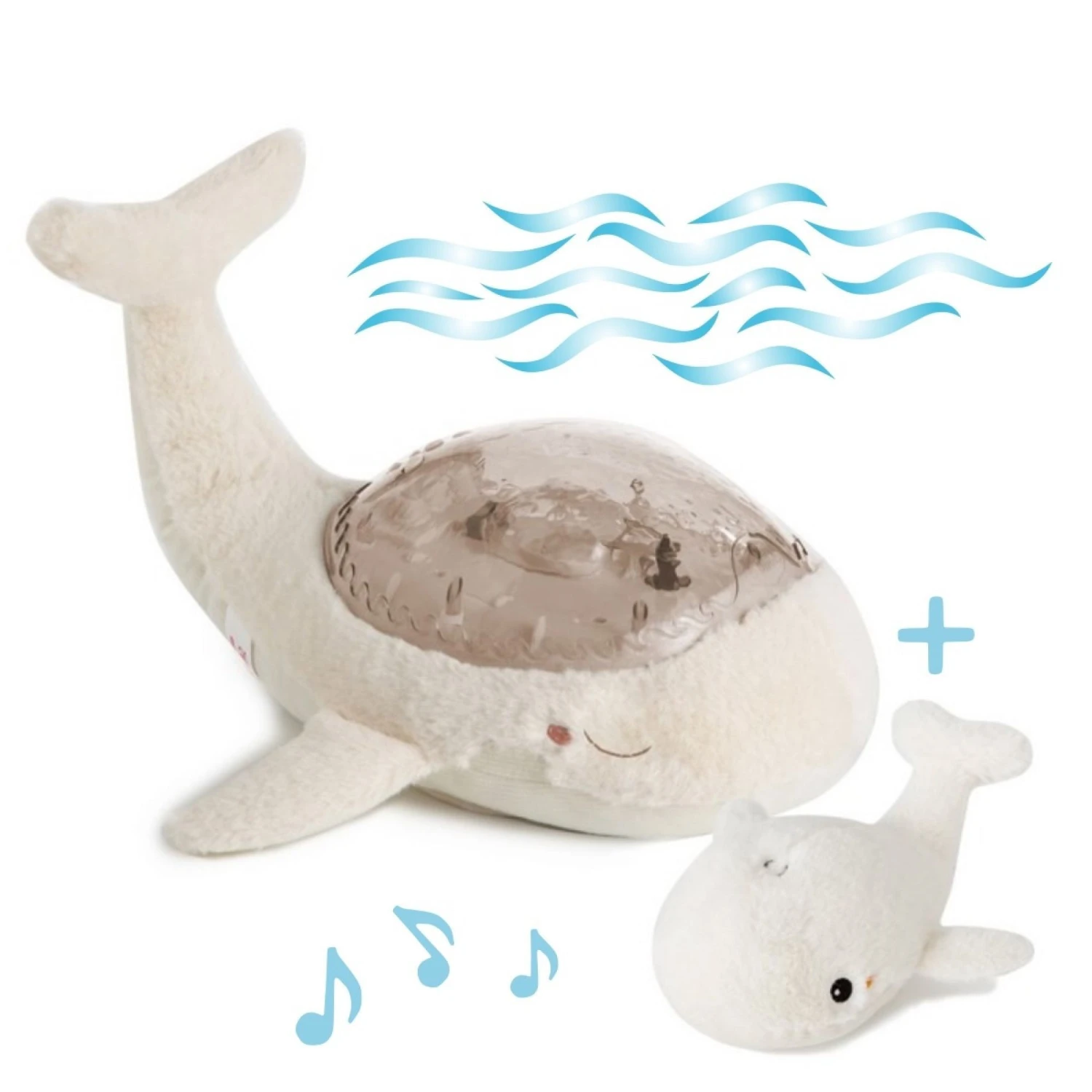 Cloud-B Veilleuse Bébé Projection Plafond Musicale Famille Baleine Tranquille Blanche 5 Cloud-B Veilleuse Bébé Projection Plafond Musicale Famille Baleine Tranquille Blanche – Image 3