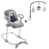 Beaba Transat Bébé Up & Down III Heather Grey + Arche De Jeux -Joli Nid Magasin transat bebe up down iii heather grey arche offerte beaba OA